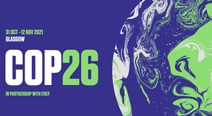 Cop 26 banner